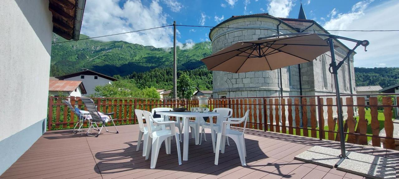 Apartma Pr' Ivani Miskorinovi Breginj Exterior foto